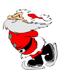 pere noel en patin.gif